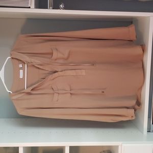 New York and Co. Tan Blouse